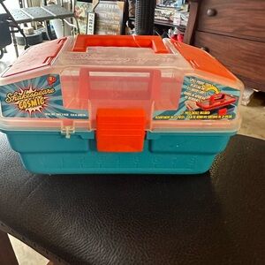 Cosmic Kids Toy Box - Orange and Blue